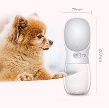 Load image into Gallery viewer, Dog Water Bottle, Leak Proof Portable Puppy Water Dispenser with Drinking Feeder